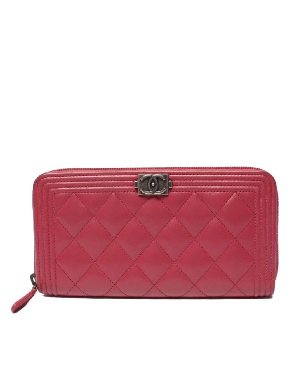 Chanel Zip Around Wallet